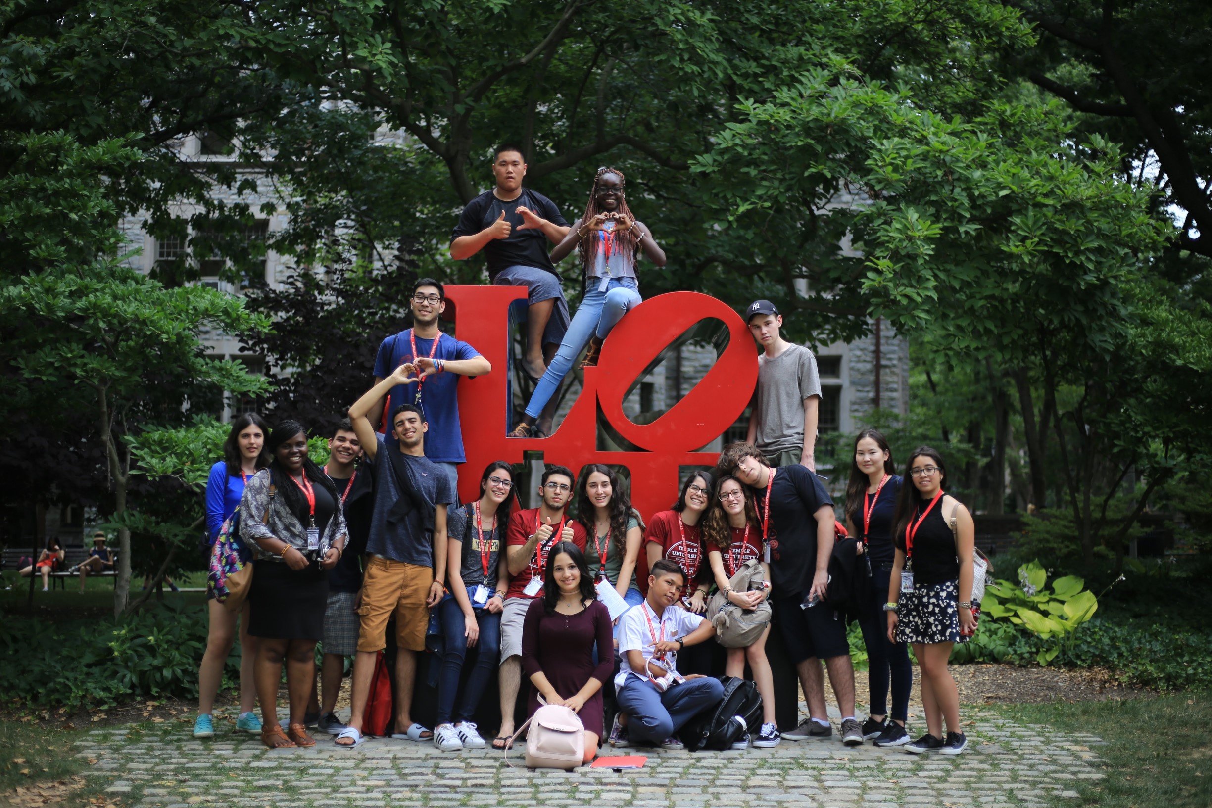 University-in-Philly-Temple-Love-Sign-foreign-students