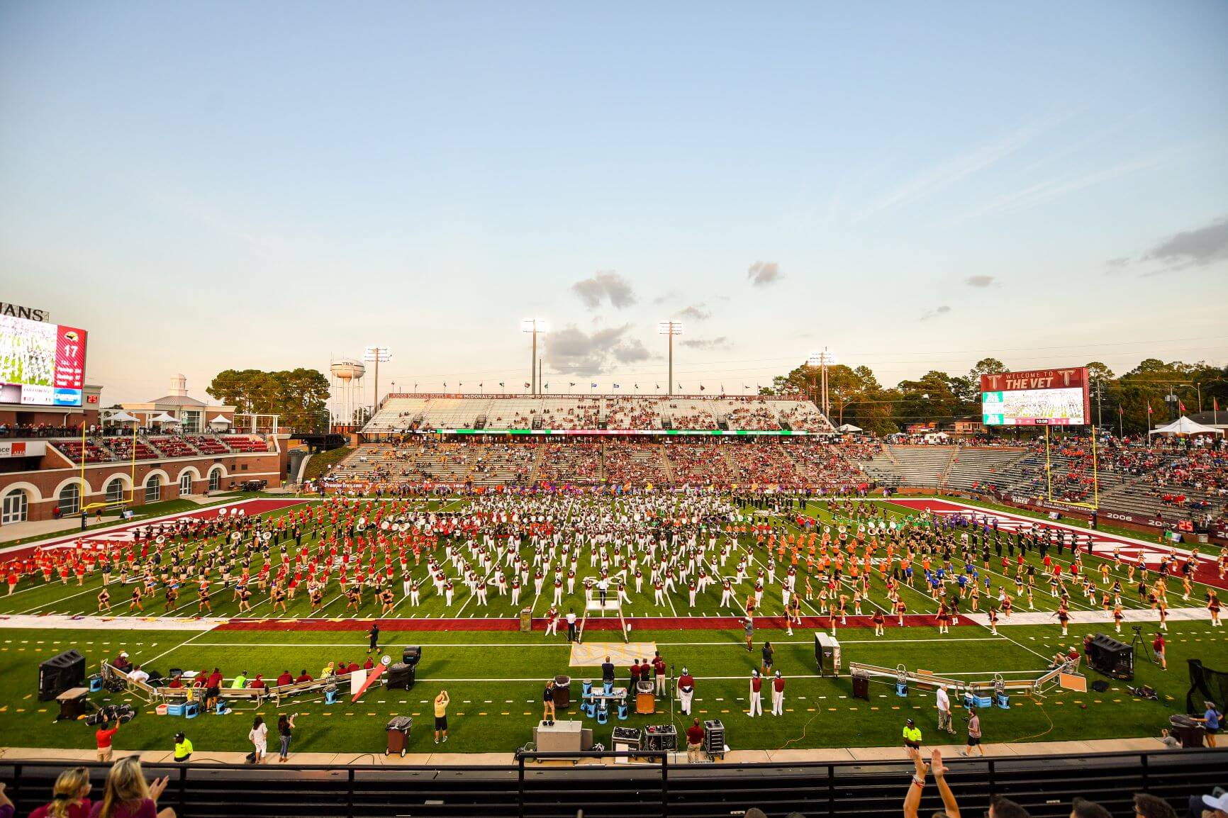 Band at Troy University Football Game