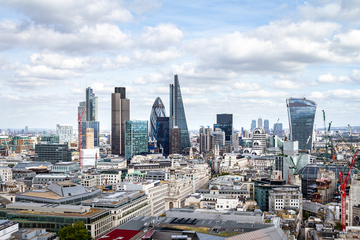 Centro financeiro de Londres