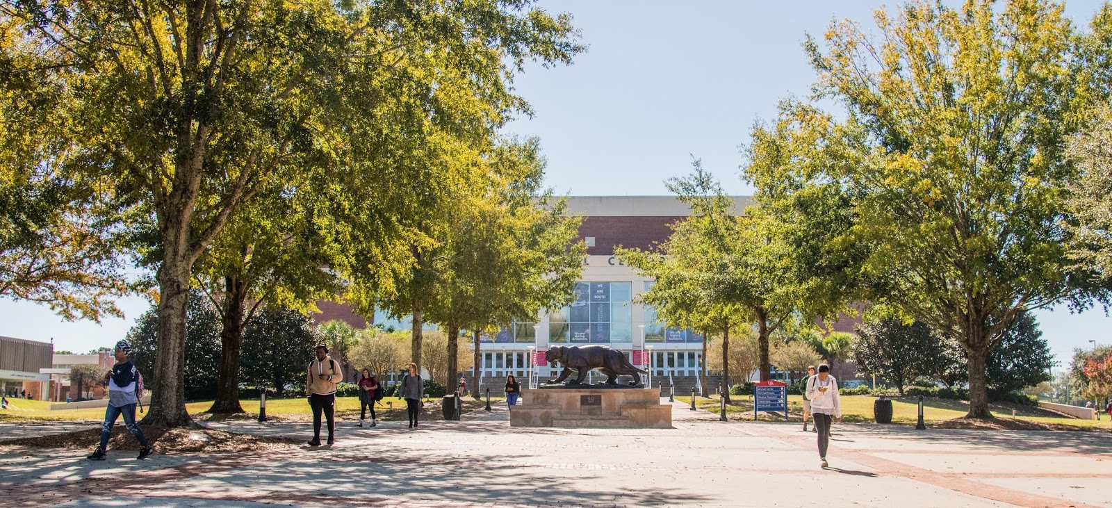 Mitchell Center view from street